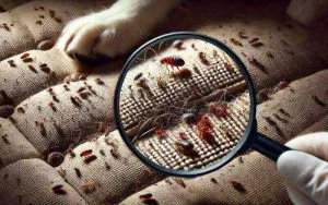 foto pulci su divano come fare