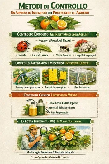 infografica controllo agrumi